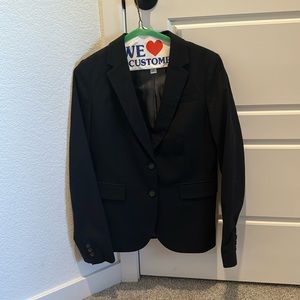 Banana republic size 9 black suit jacket